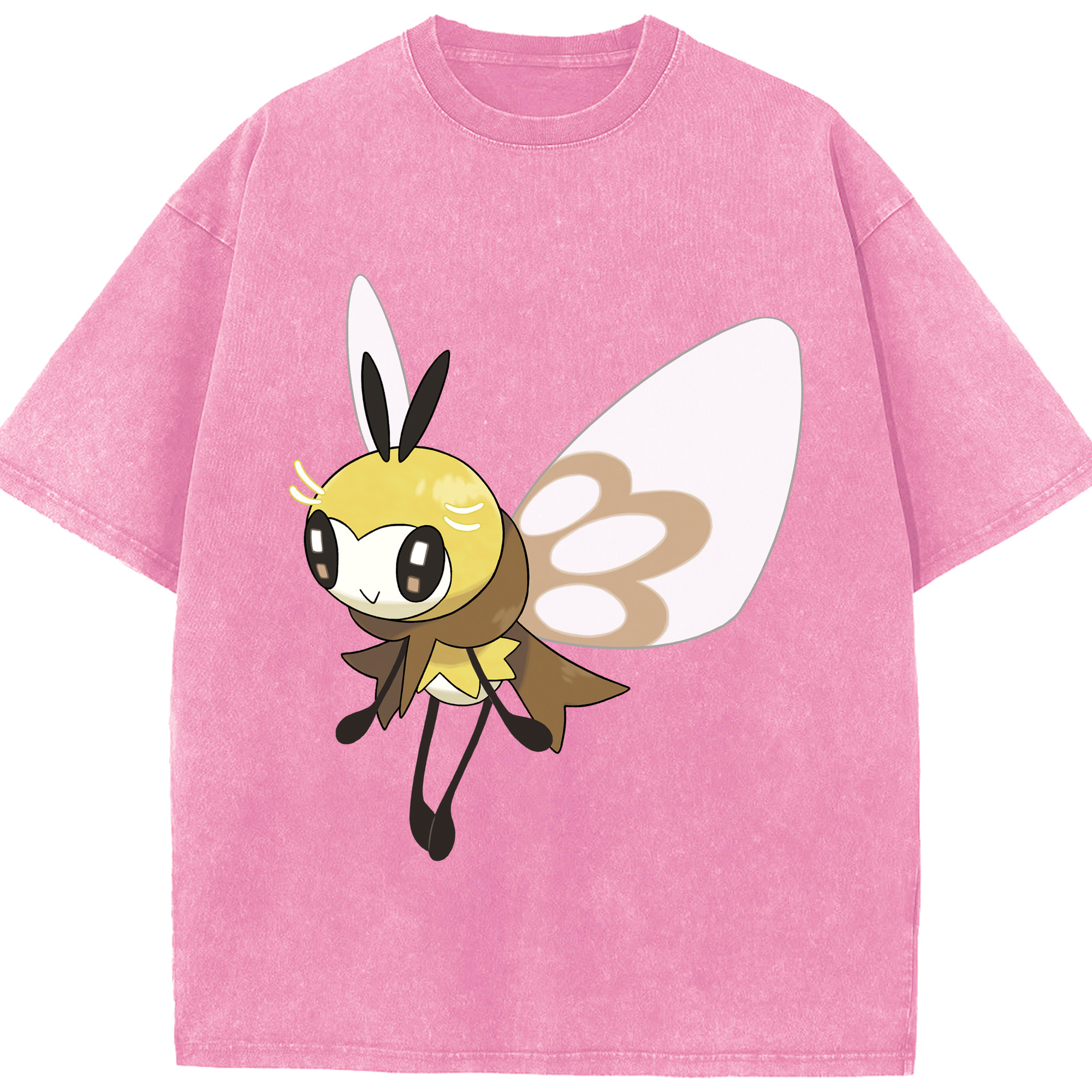 （画像用） ポケットモンスター Pokémon 綿100% ヴィンテージ風 半袖Tシャツ（フロントプリント）